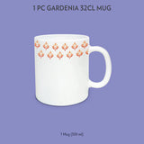 Borosil Larah Gardenia Mug 320ml