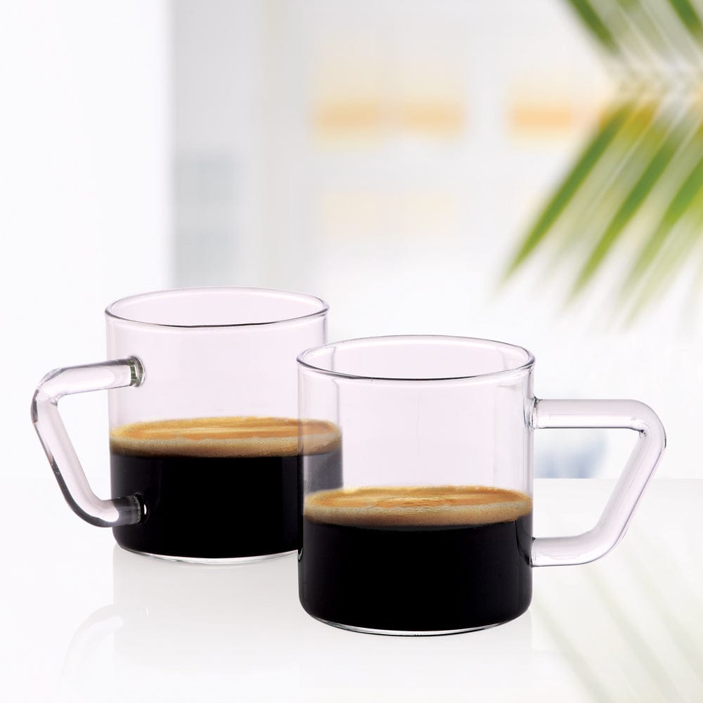 Borosil Vision Espresso Cup Set  of 6, 120ml