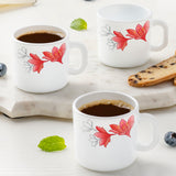 Borosil Larah Ruby Mug Set