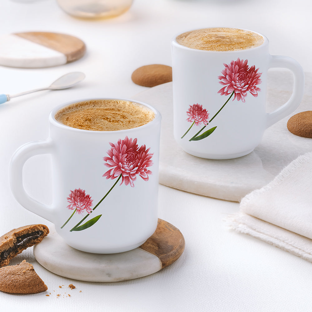 Borosil Larah Belle Mug Set
