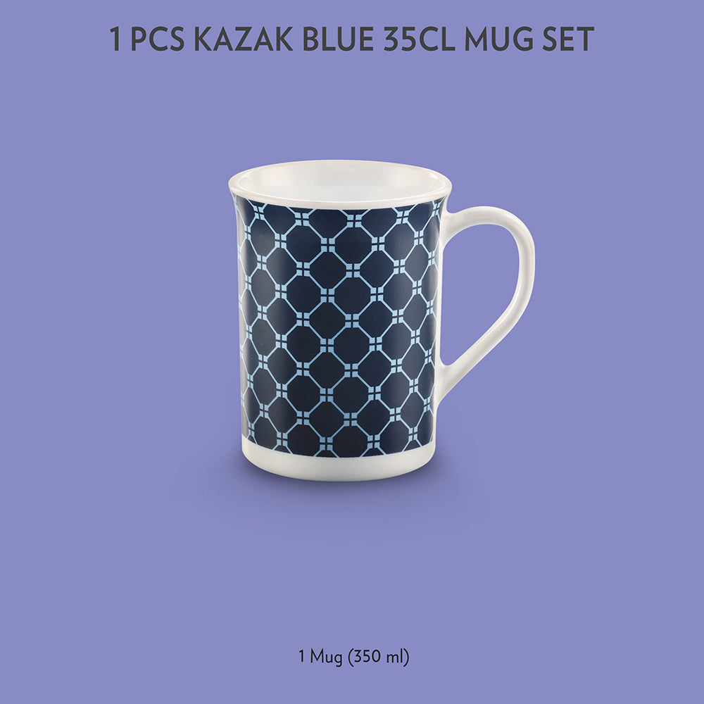 Borosil Larah Kazak Blue Mug 350ml
