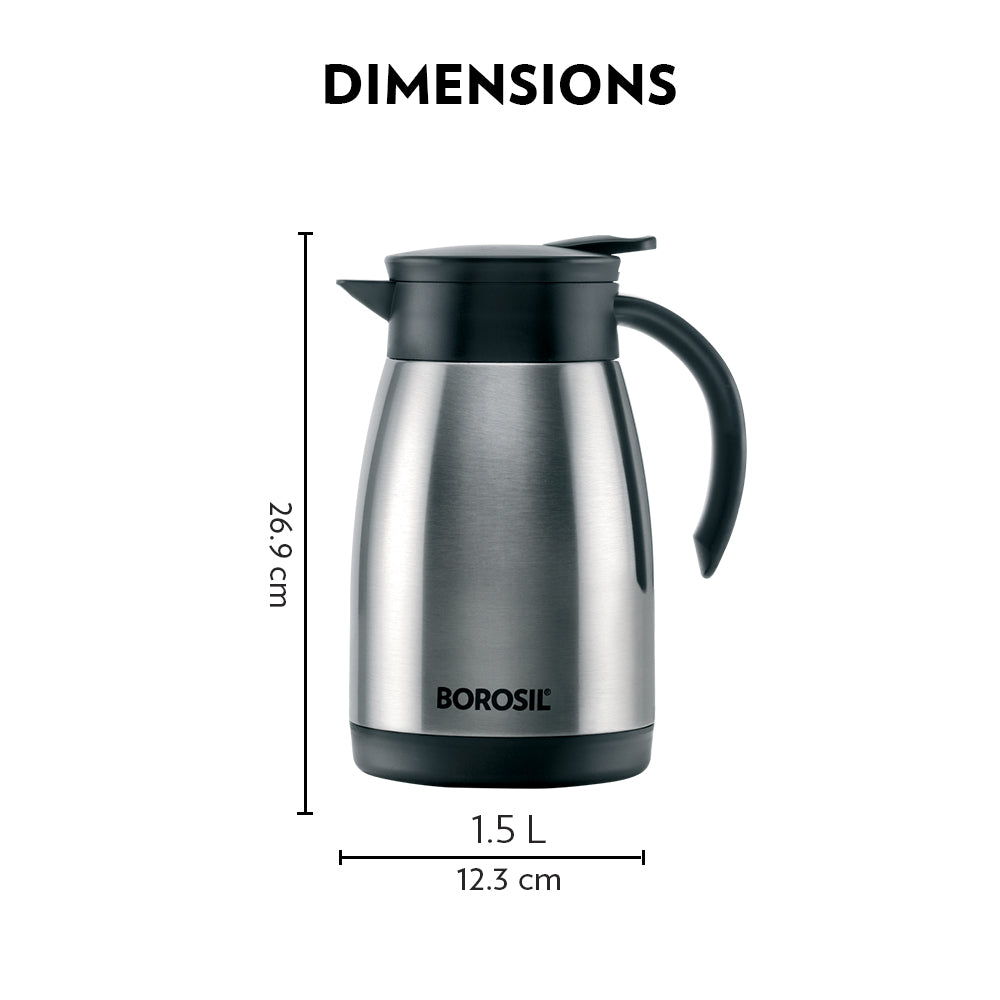 Borosil Insulated Tea Pot