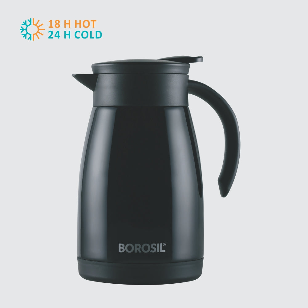 Borosil Insulated Tea Pot, Black, 500ml
