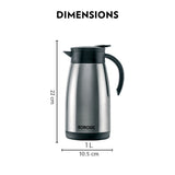 Borosil Insulated Tea Pot