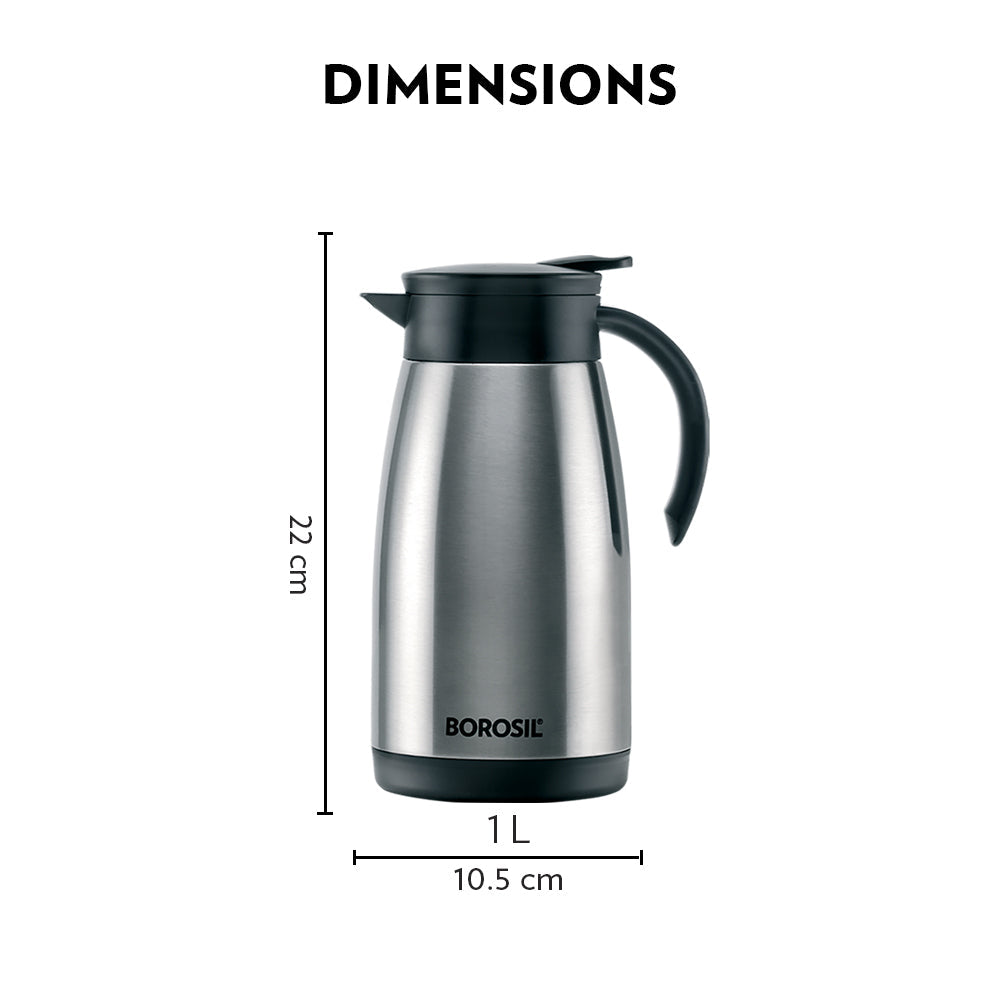 Borosil Insulated Tea Pot
