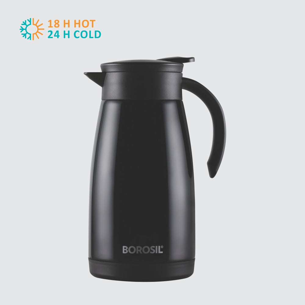 Borosil Insulated Tea Pot, Black, 500ml