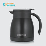 Borosil Insulated Tea Pot, Black, 500ml