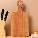 Borosil Dice Neem Wood Chopping Board 42 CM x 21 CM