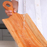Borosil Dice Neem Wood Chopping Board 42 CM x 21 CM