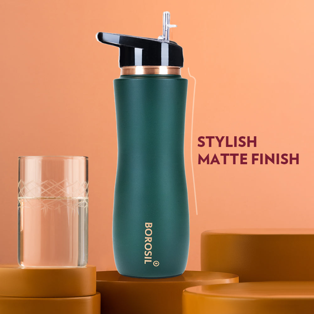 Borosil Sipper Copper Bottle
