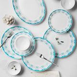 Borosil bLarah Royal Jade Dinner Set, 19 pc