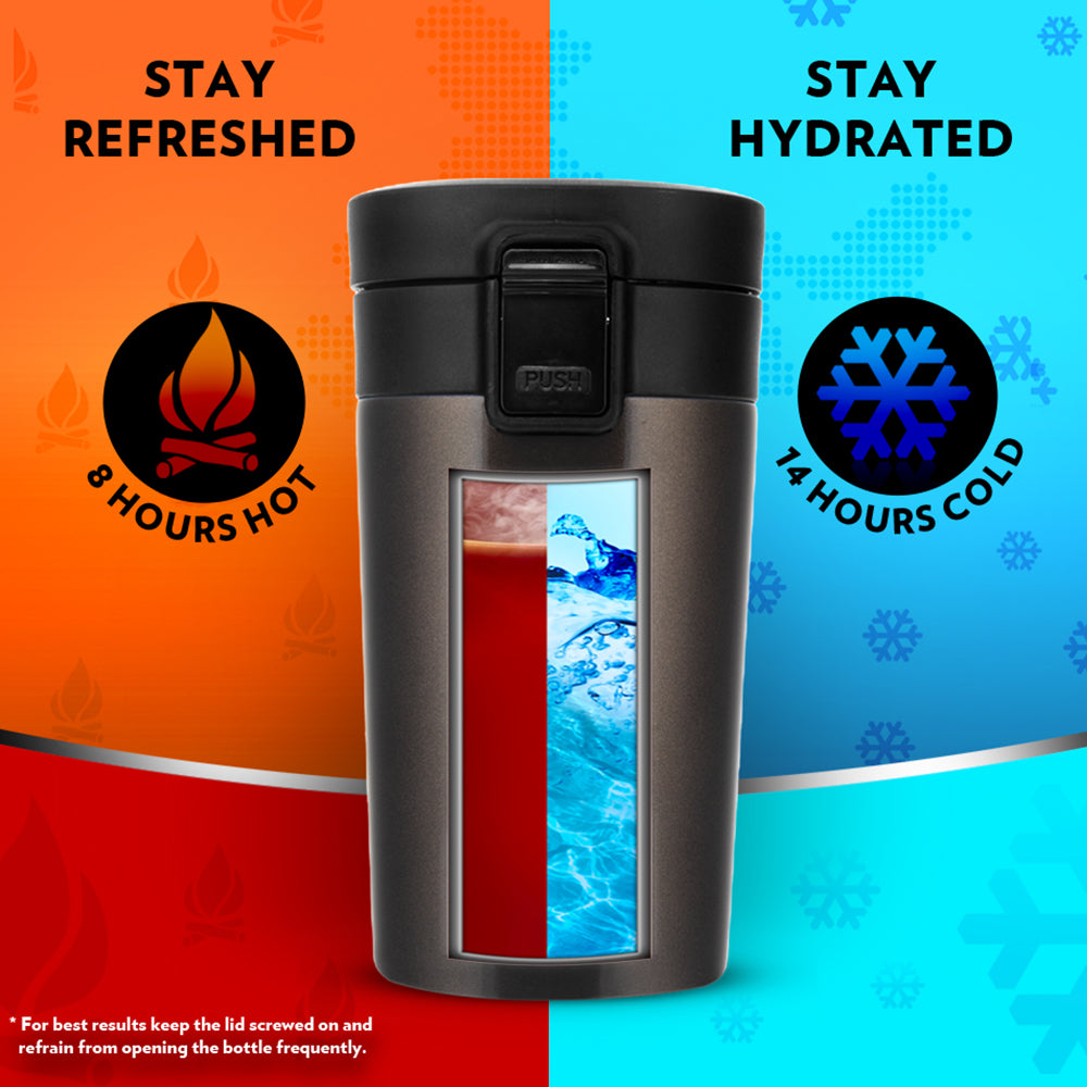 Borosil Coffeemate Insulated Mug, Mocha, 260ml