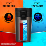 Borosil Coffeemate Insulated Mug, Mocha, 260ml