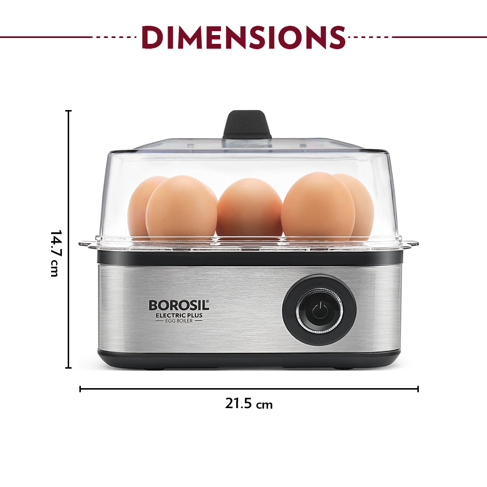 Borosil Electric Plus 8 Egg Boiler