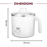 Borosil Cooltouch Multipurpose Kettle