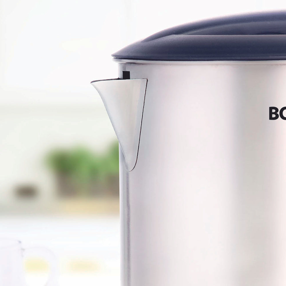 Borosil Eva Stainless Steel Electric Kettle 1L