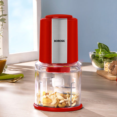 Borosil Chef Delite Electric Chopper with Dual Blade