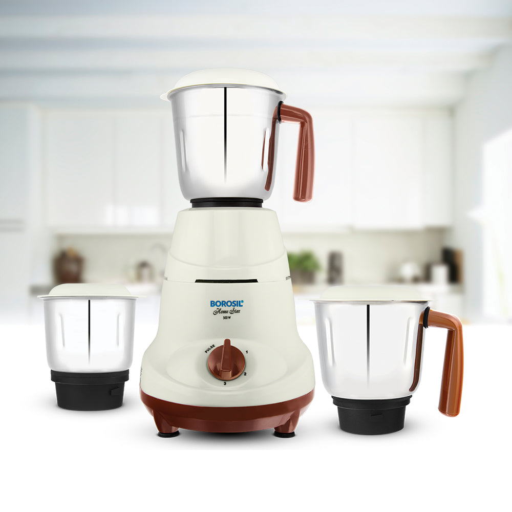 Borosil HomeStar Mixer Grinder 500W
