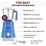 Borosil Star Mixer Grinder-Blue 500W