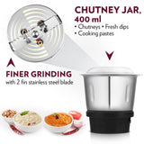 Borosil Star Mixer Grinder-Blue 500W