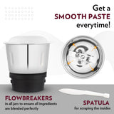 Borosil Star Mixer Grinder-Blue 500W