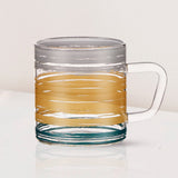 Borosil Glance Glass Mug Set of 6, 190ml