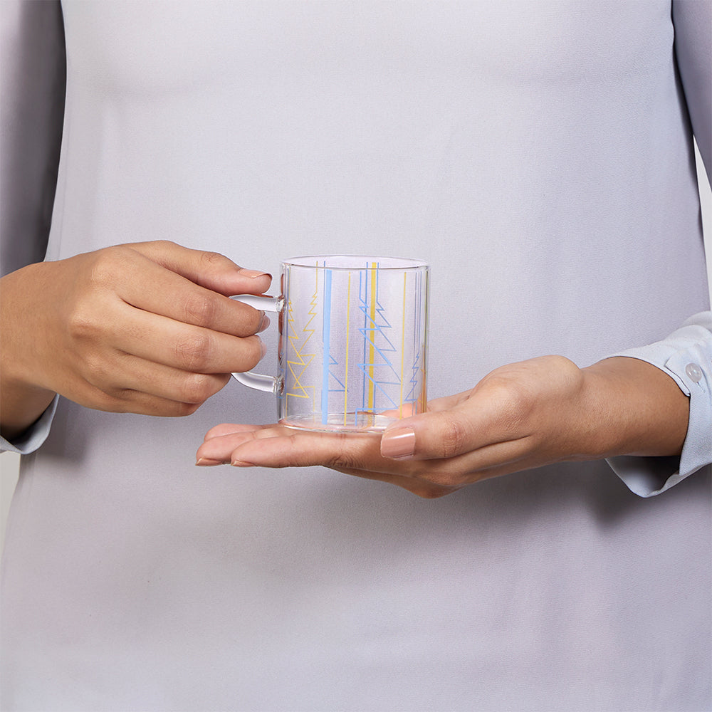 Borosil Sintra Classic Mug Set of 6, 190ml
