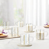 Borosil Sintra Classic Mug Set of 6, 190ml