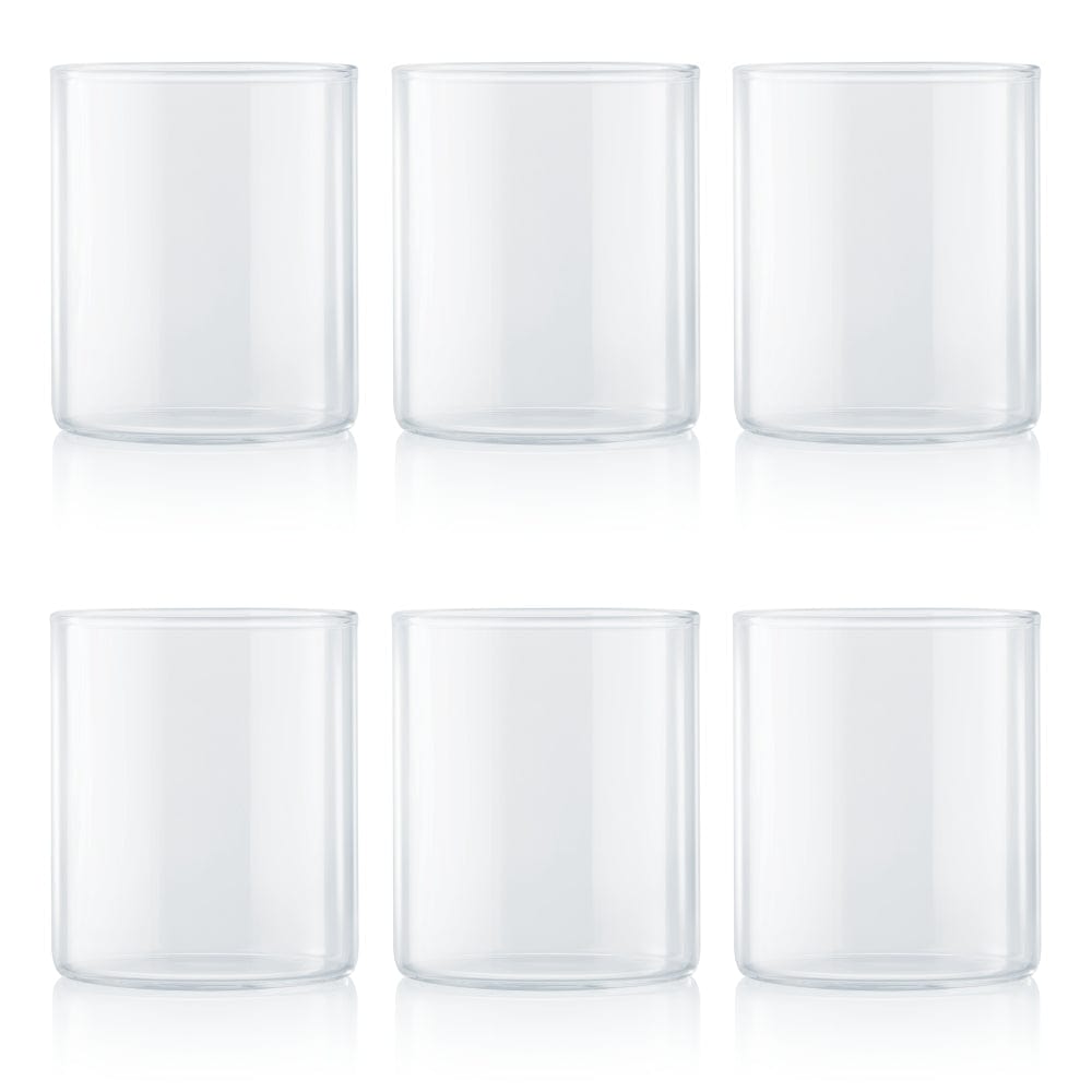 Borosil Vision Squat Glass Set of 6, 205ml