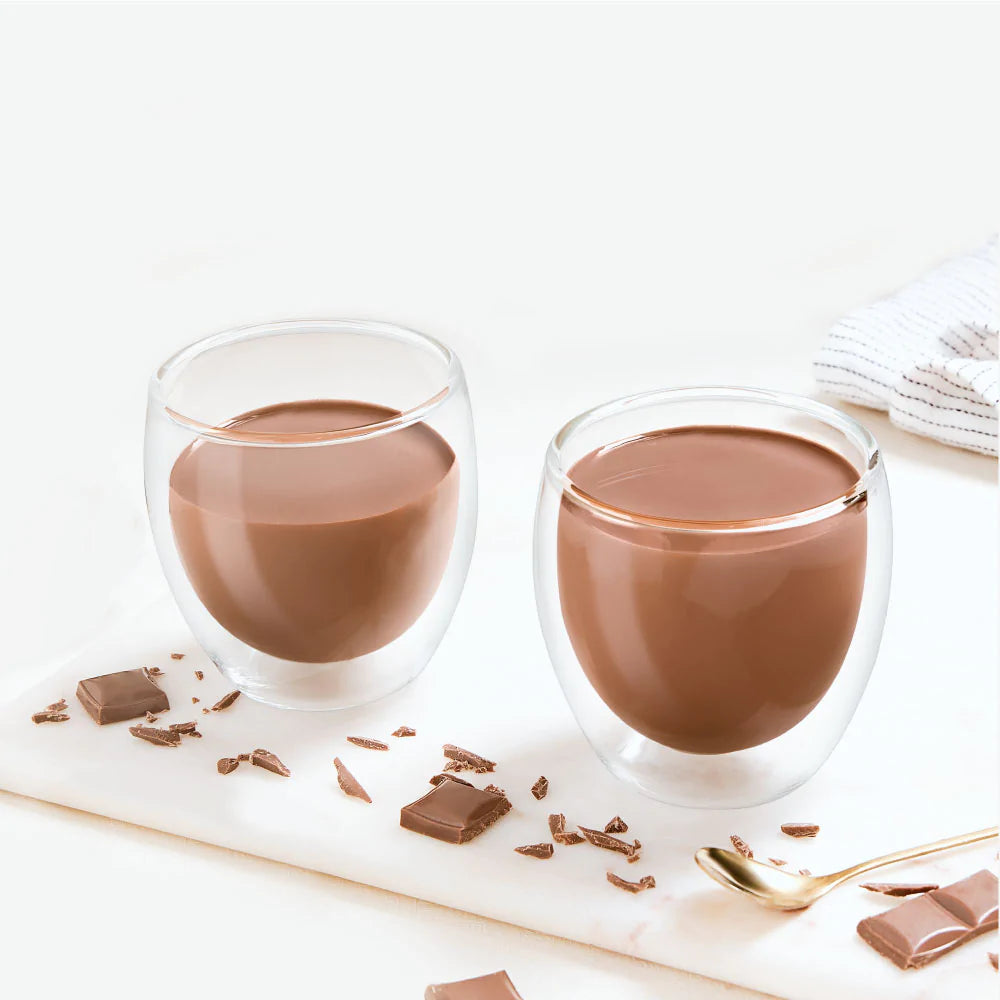 Borosil Bella Double Wall Glass Tumbler Set of 2, 300ml