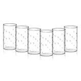 Borosil Galaxy Glass Set of 6, 350ml