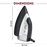 Borosil Glider Dry Press Iron 1000W