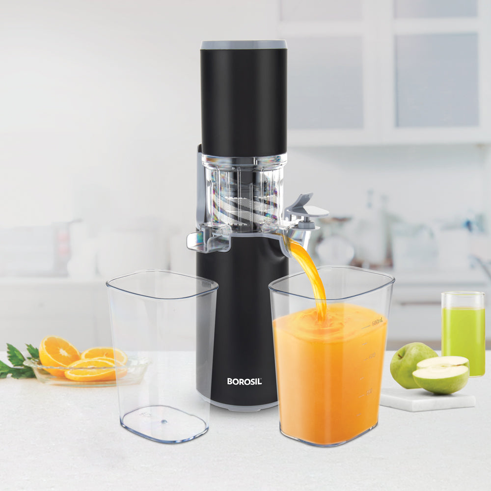 Borosil Easy Juice Cold Press Slow Juicer 130w