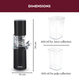 Borosil Easy Juice Cold Press Slow Juicer 130w