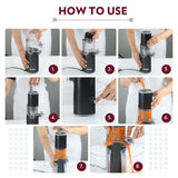 Borosil Easy Juice Cold Press Slow Juicer 130w