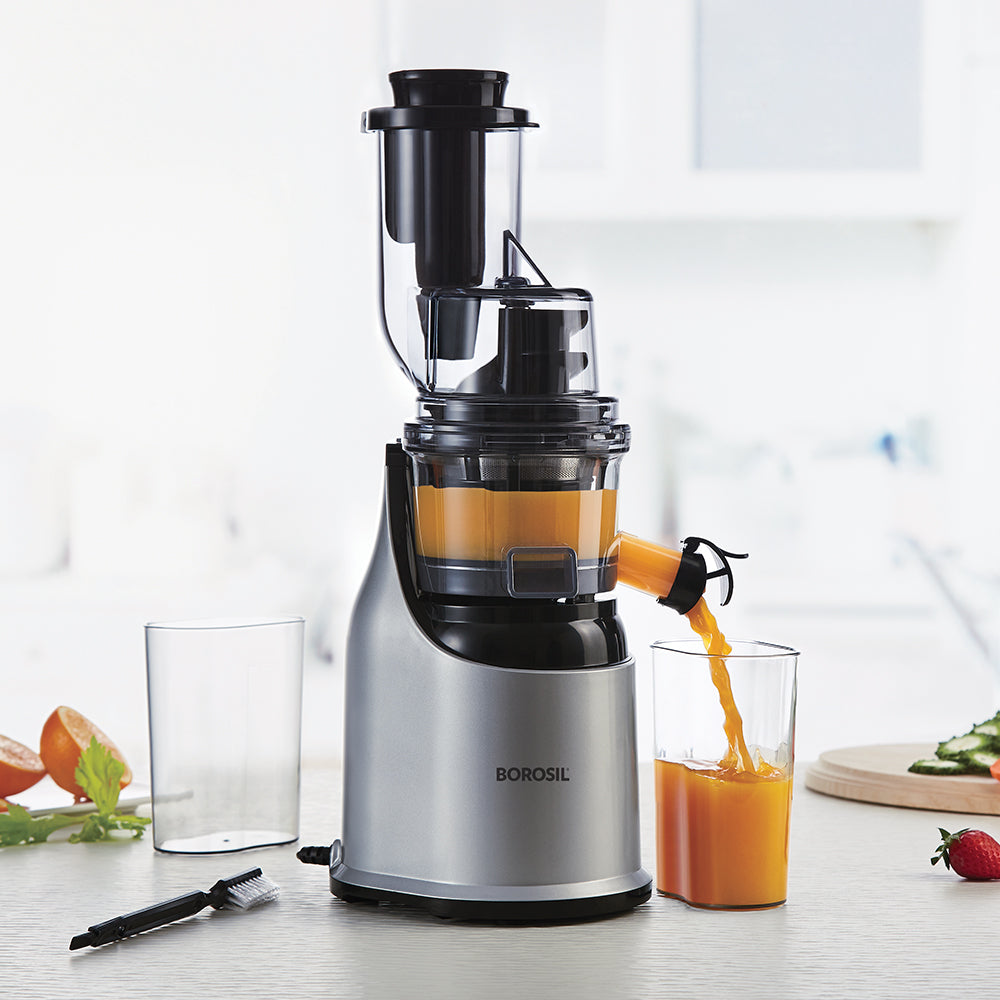 Borosil Health Pro Cold Press Slow Juicer 200W