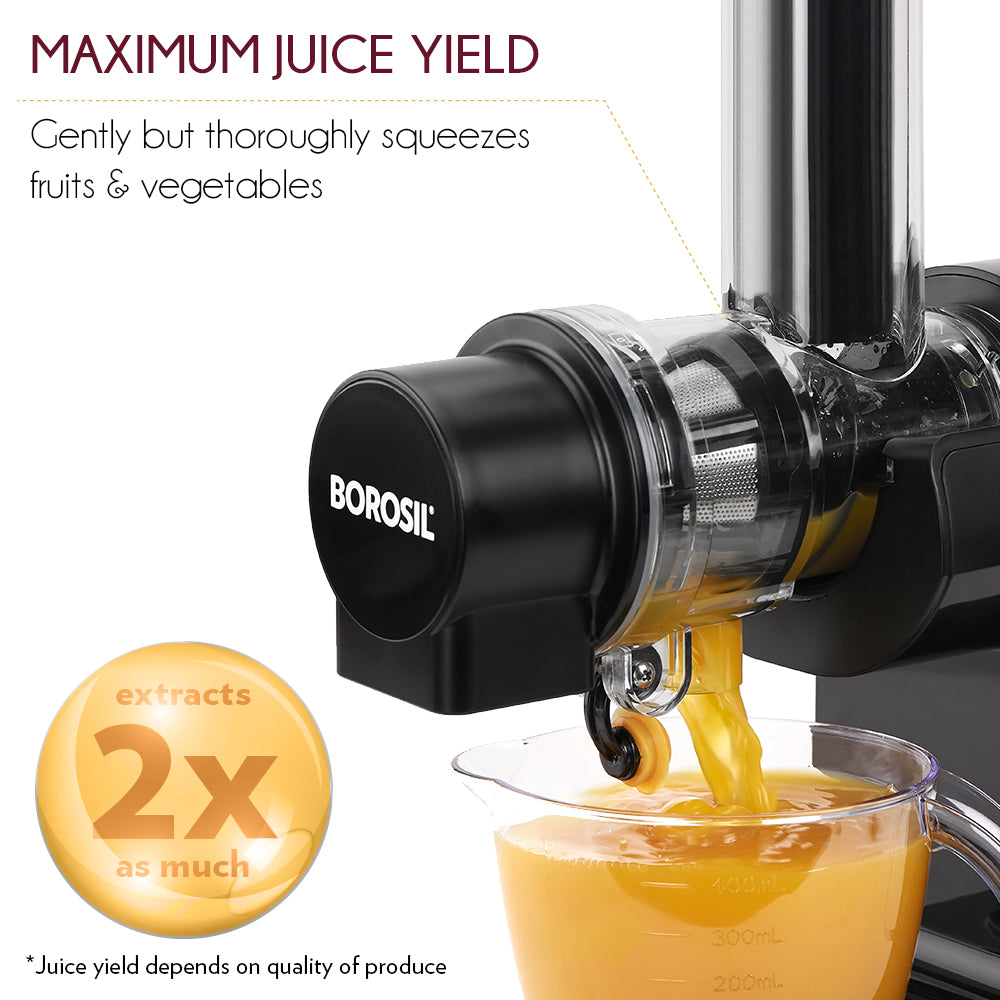 Borosil Nutri Rich Cold Press Juicer 200W