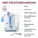 Borosil Primus II Juicer Mixer Grinder 500W