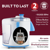 Borosil Primus II Juicer Mixer Grinder 500W