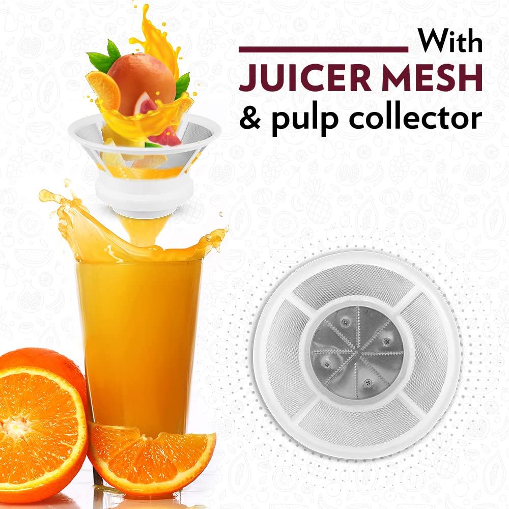 Borosil Primus II Juicer Mixer Grinder 500W