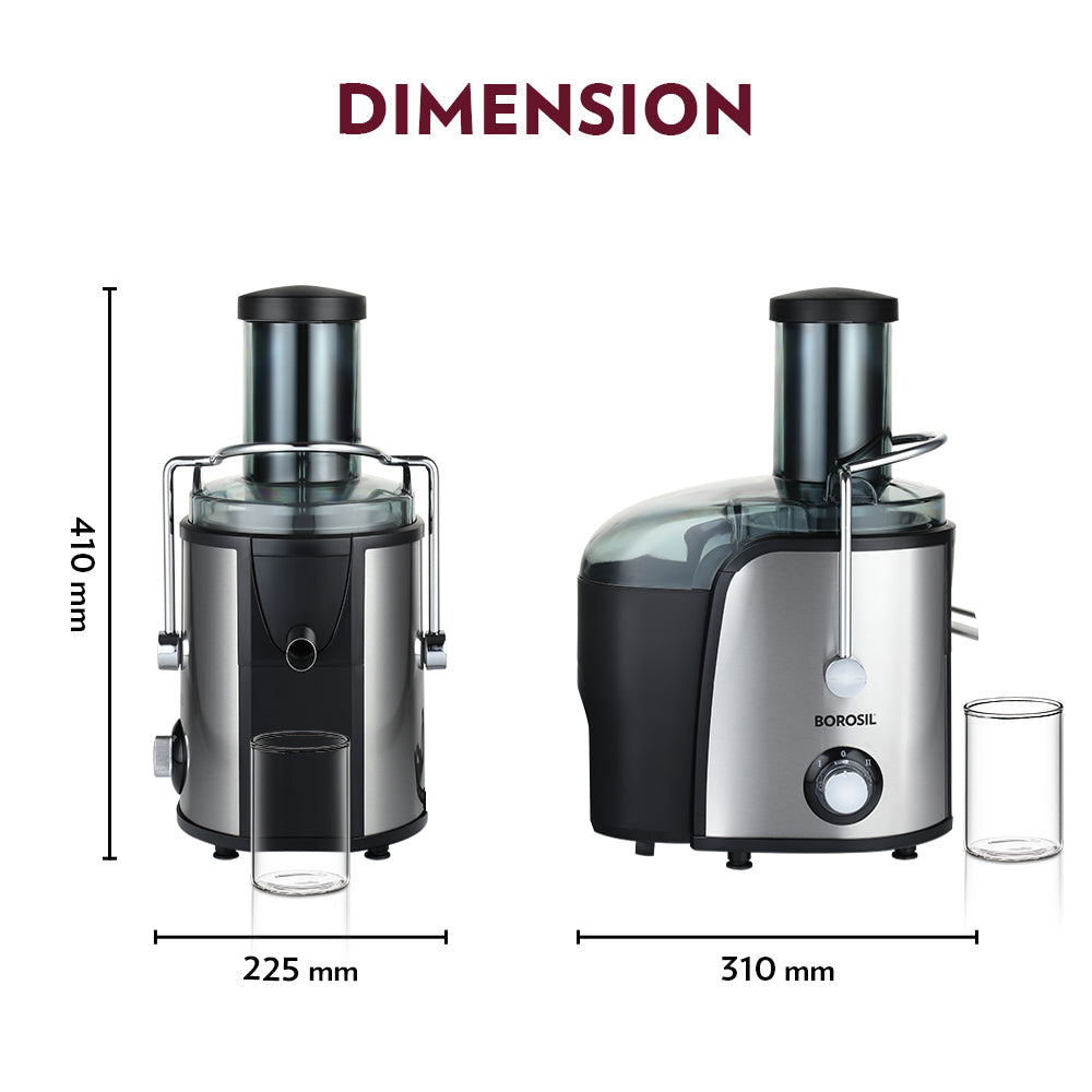 Borosil Primus Plus Juicer 800W