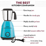 Borosil Powerful Mixer Grinder 500W