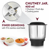 Borosil Powerful Mixer Grinder 500W
