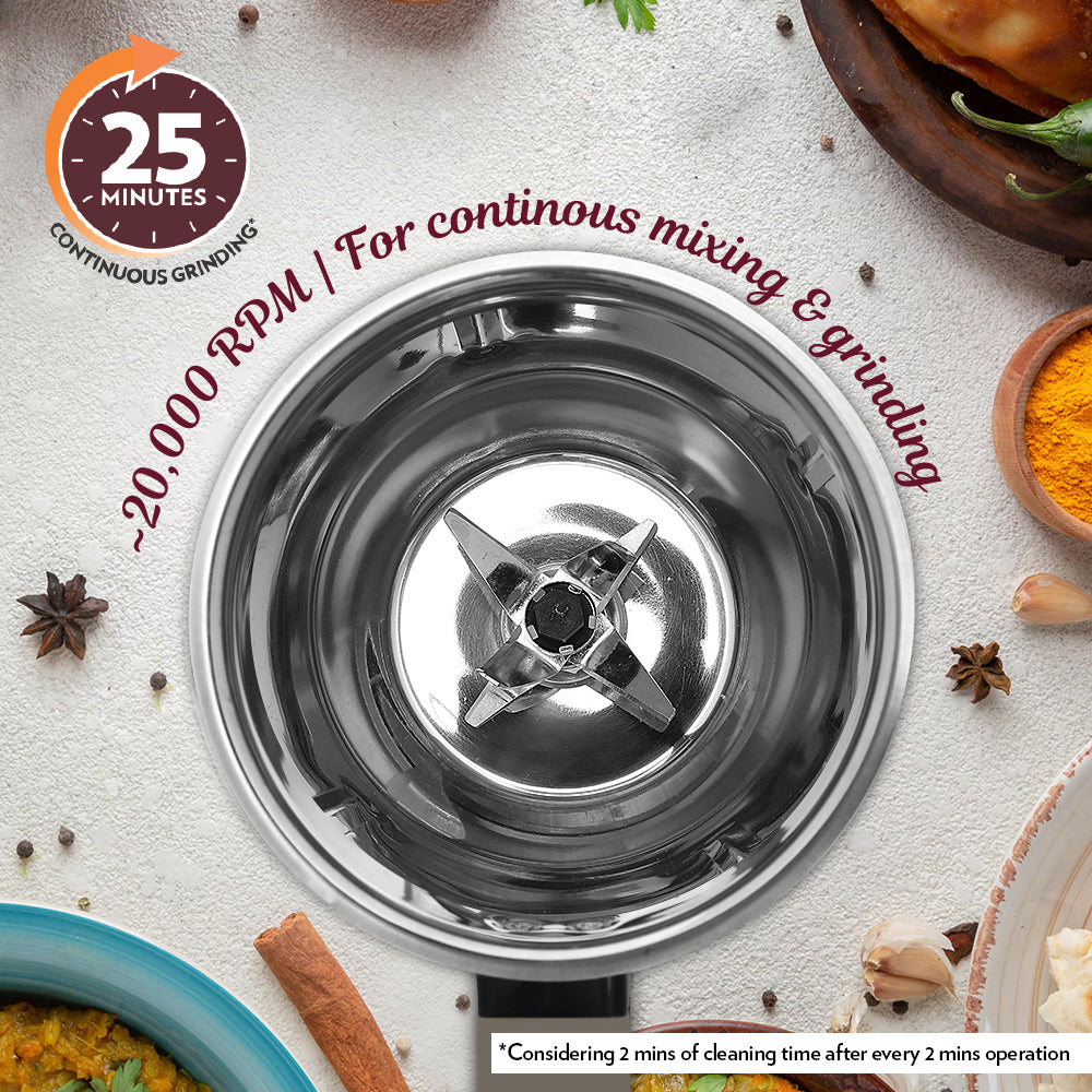 Borosil Infinity Mixer Grinder 750W