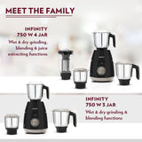 Borosil Infinity Mixer Grinder 750W