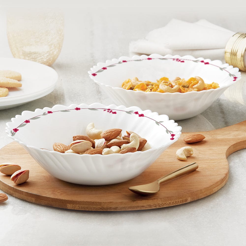 Borosil Larah Verona Multipurpose Bowl, 2 pc Set