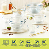Borosil Mixing & Serving Bowl set