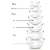 Borosil Mixing & Serving Bowl Set of 2
