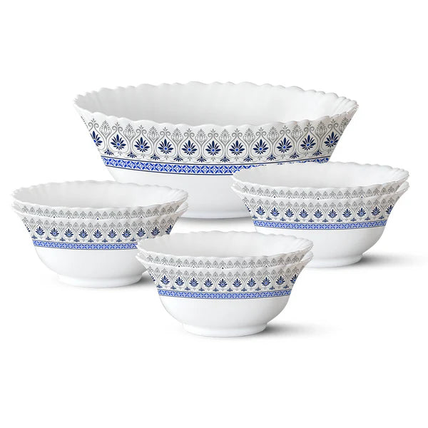 Borosil Larah Ocean Pudding Set, 7 pc (Small)