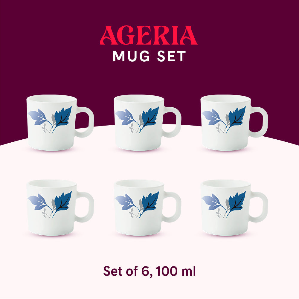 Borosil Larah Ageria Mug Set